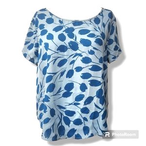 NWOT Simply Styled Tulip Blouse Sz XL